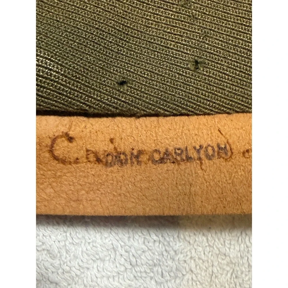 VTG US Navy V-5 Pilot Training Garrison Cap Olive Drab Wool Military Hat WWII